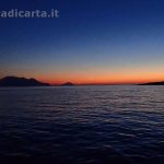 Tramonto alle isole Eolie